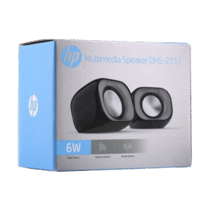HP DHS-2111 Gaming Computer Pc Speakers With USB 2.0 Wired Subwoofer for Laptop